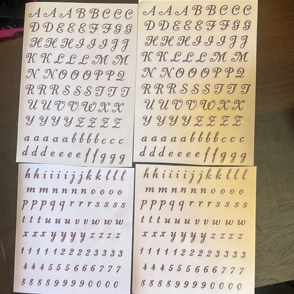 Colorful Alphabet Sticker Set - Picture 10 of 13